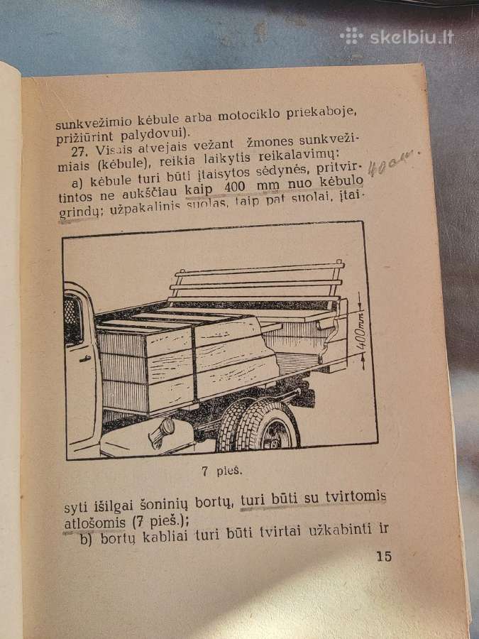 1960 m."eismo TSRS keliais ir gatvėmis" taisyklės - nuotraukos Nr. 3