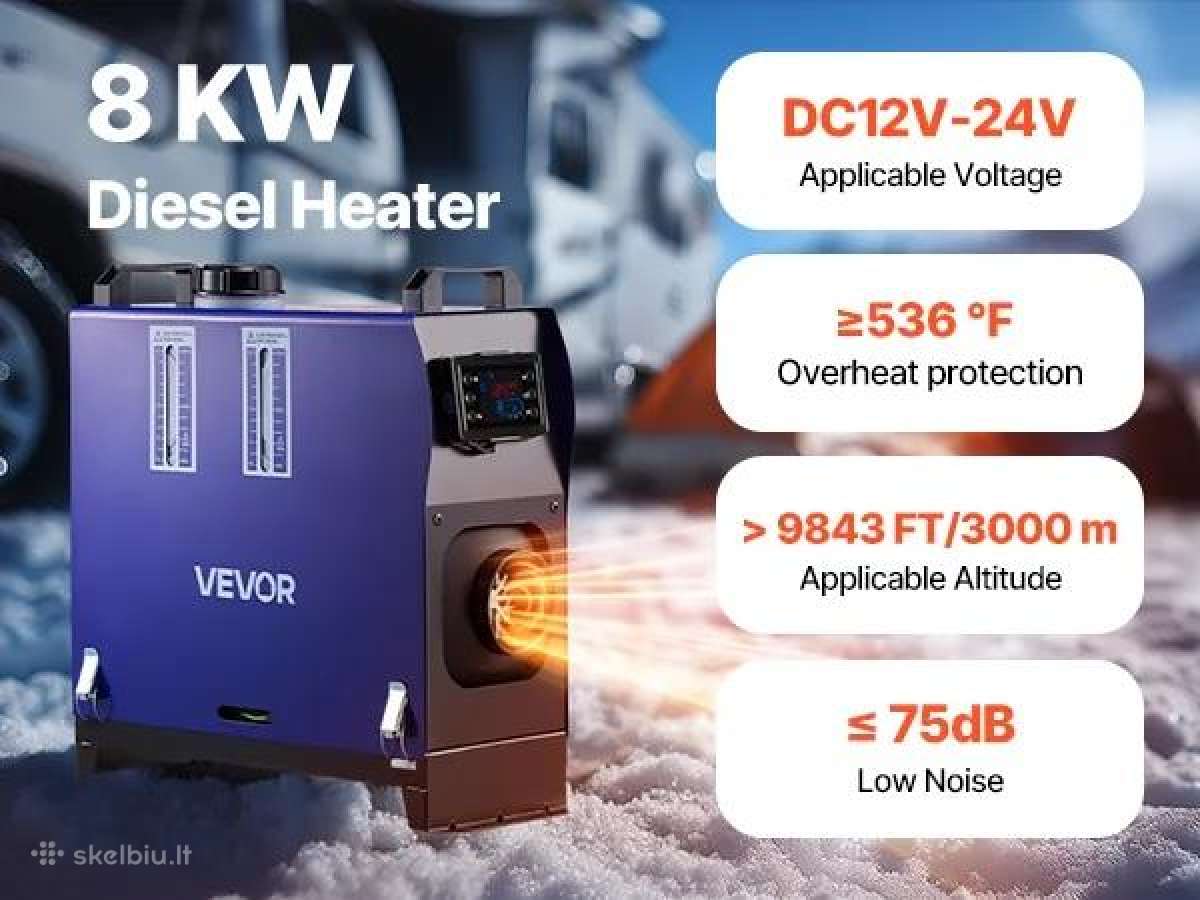 Dyzelinis autonominis oro šildytuvas webasto 8 kw - nuotraukos Nr. 11