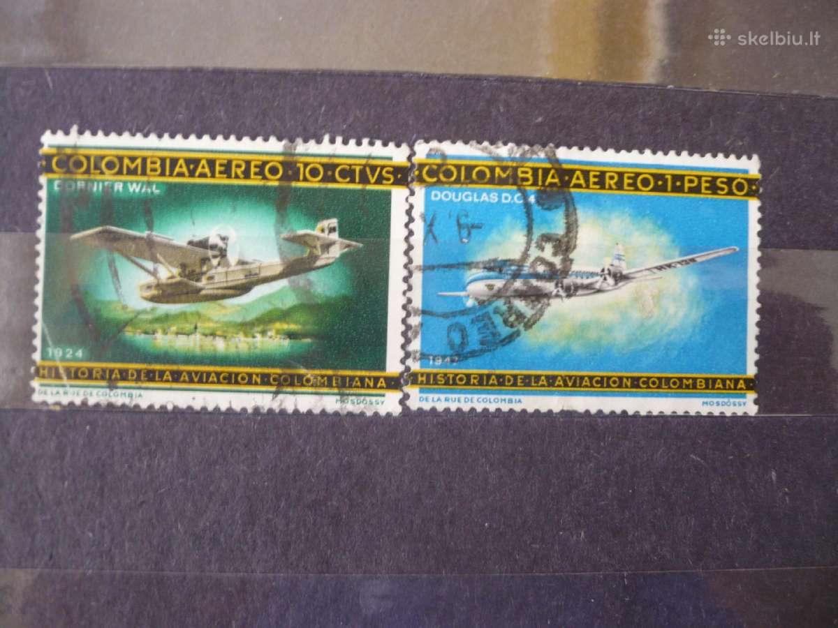 1966 m. „airmail“ – „Kolumbijos aviacijos istorija