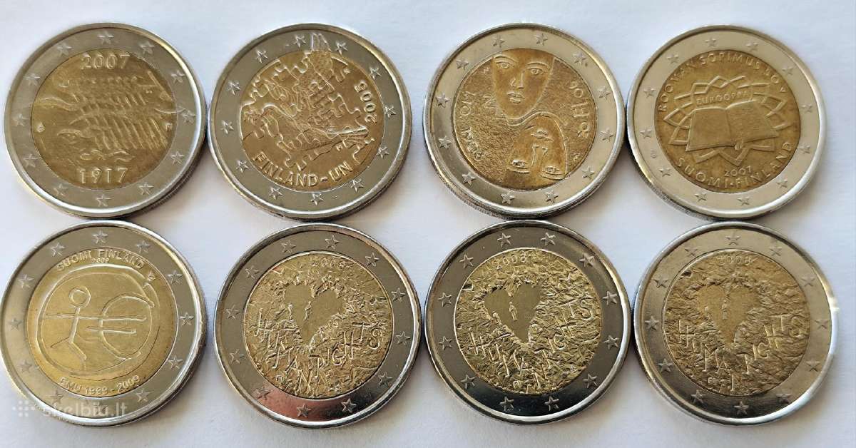 2€ Proginės monetos iš apyvartos - nuotraukos Nr. 2