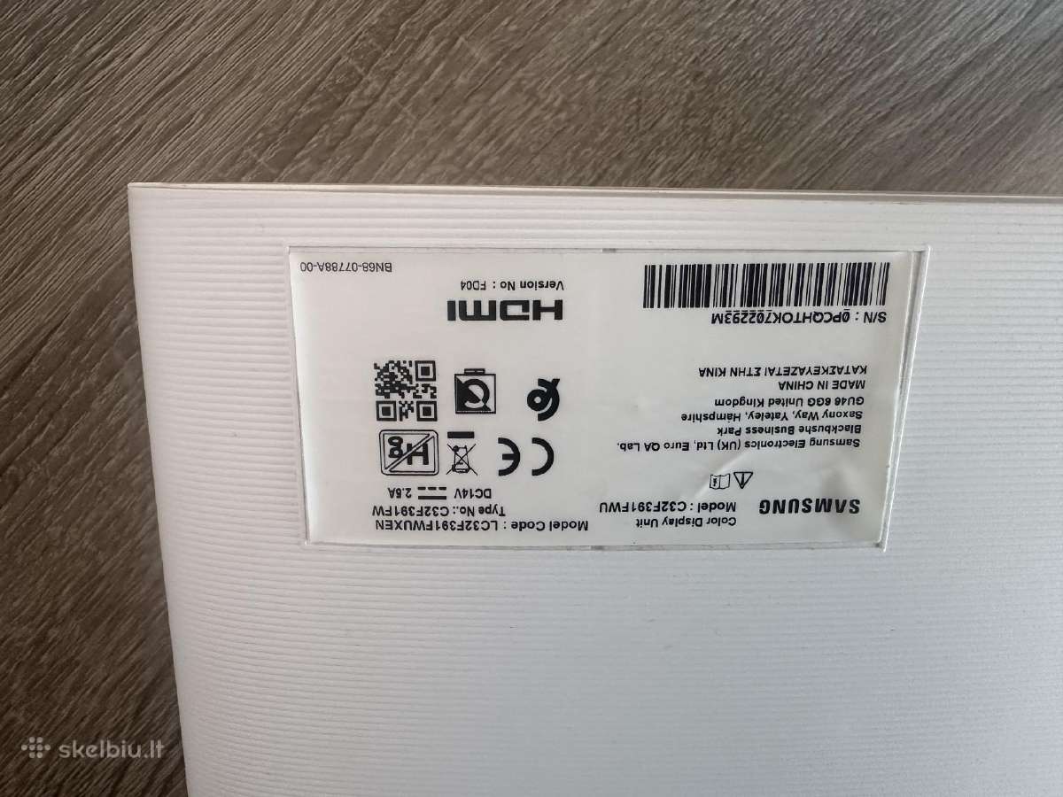 Monitorius Samsung C32f391fwu - nuotraukos Nr. 3
