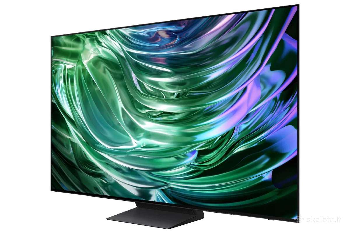 TV Samsung Qe55s90d, su dėže, garantiniu - 620 Eur