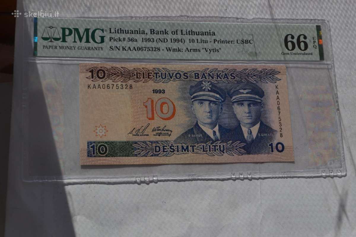 10 litu 1993 m.