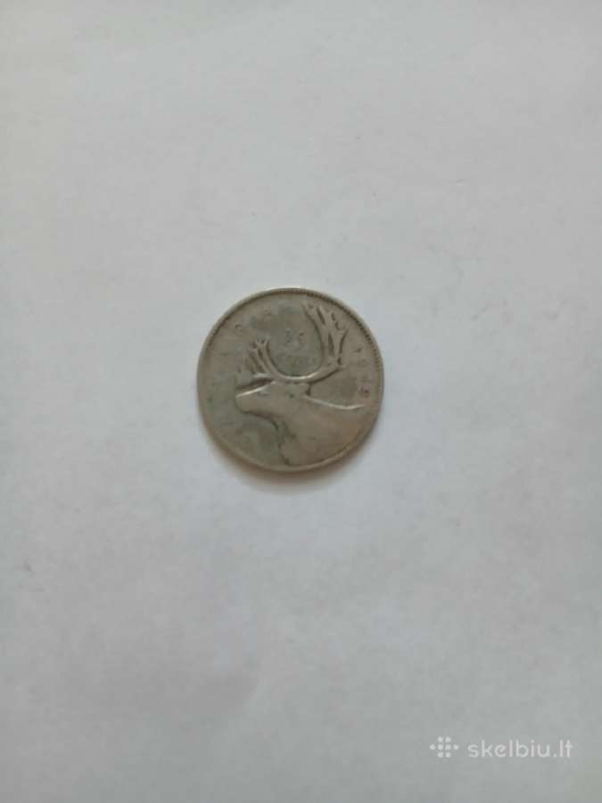 Canada 1949 25 cents