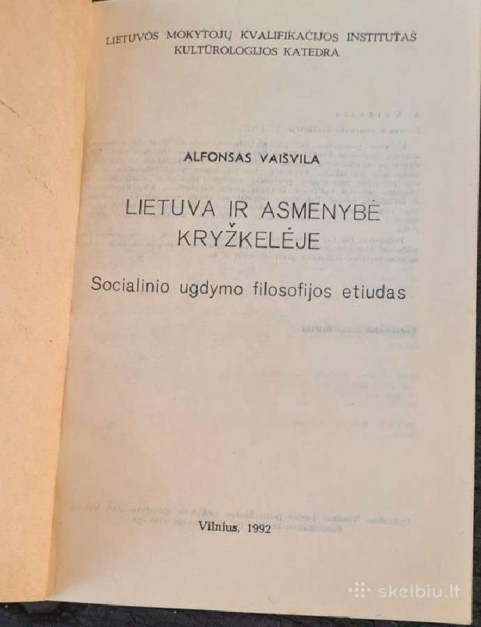 Lietuva ir asmenybė kryžkelėje - nuotraukos Nr. 2