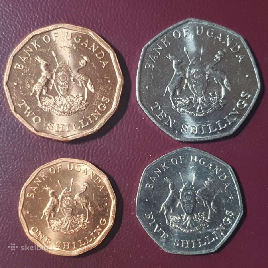 Uganda 4 vnt. setas 1987 - nuotraukos Nr. 2