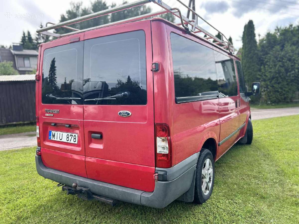 Stogo bagažienes Ford Transit H1 L1 - nuotraukos Nr. 9