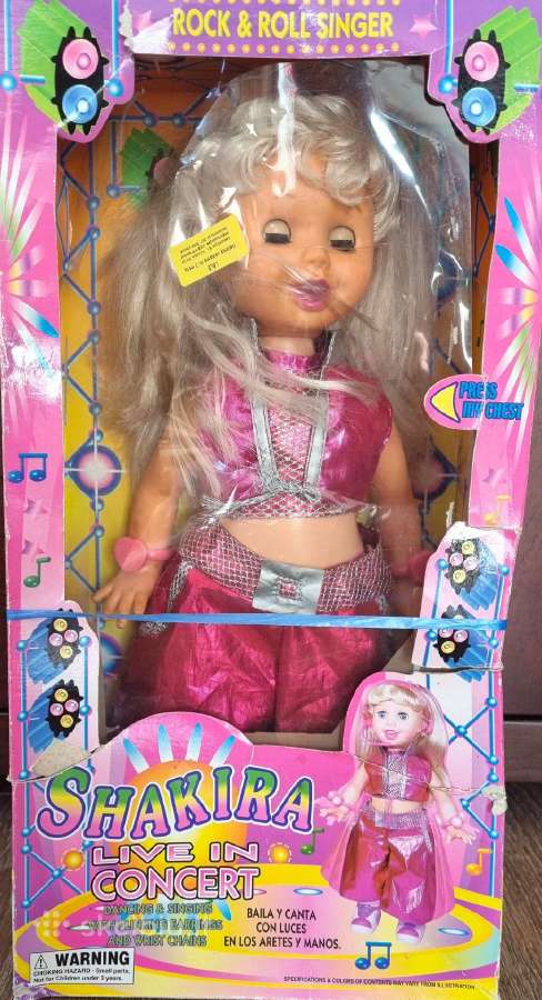 Lėlė "Shakira" - nuotraukos Nr. 2