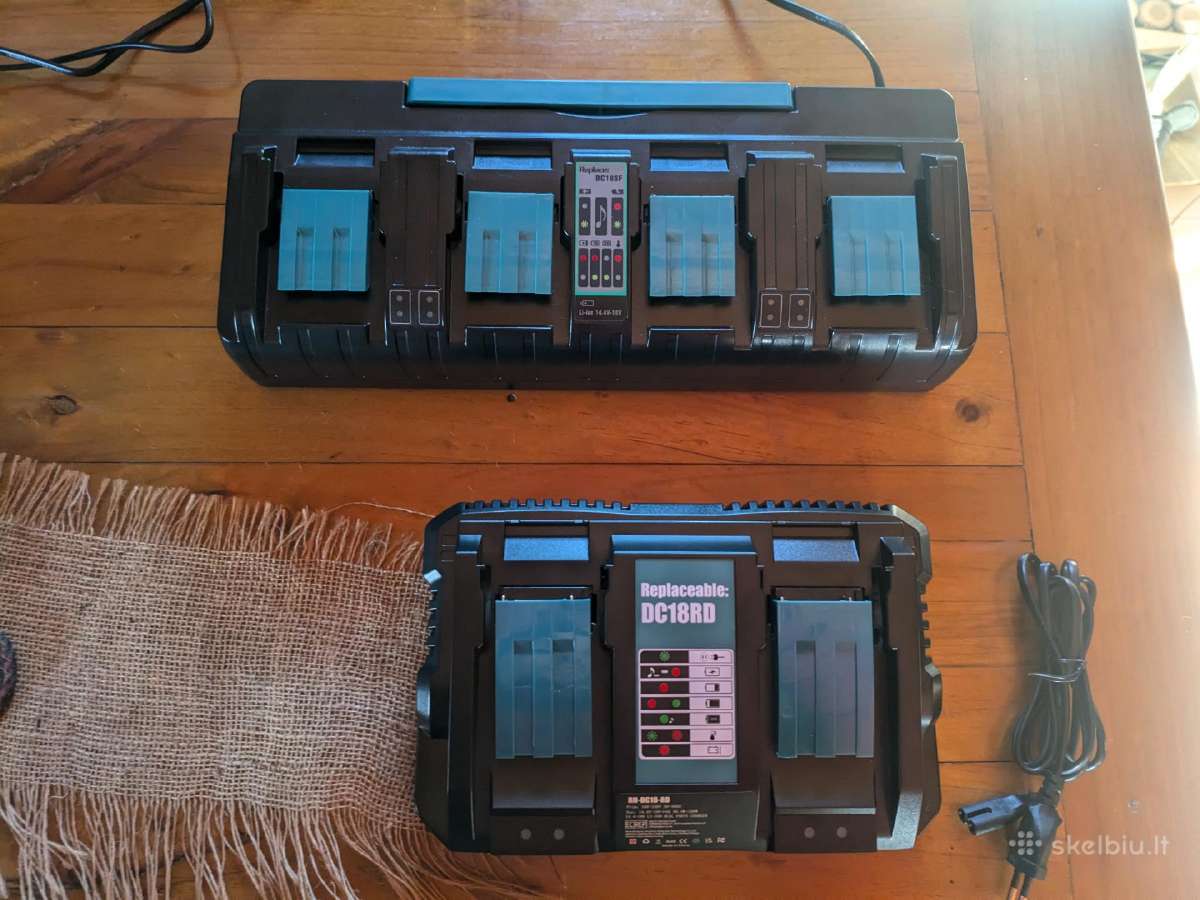 Makita 18-21v bateriju ikroviklis naujas