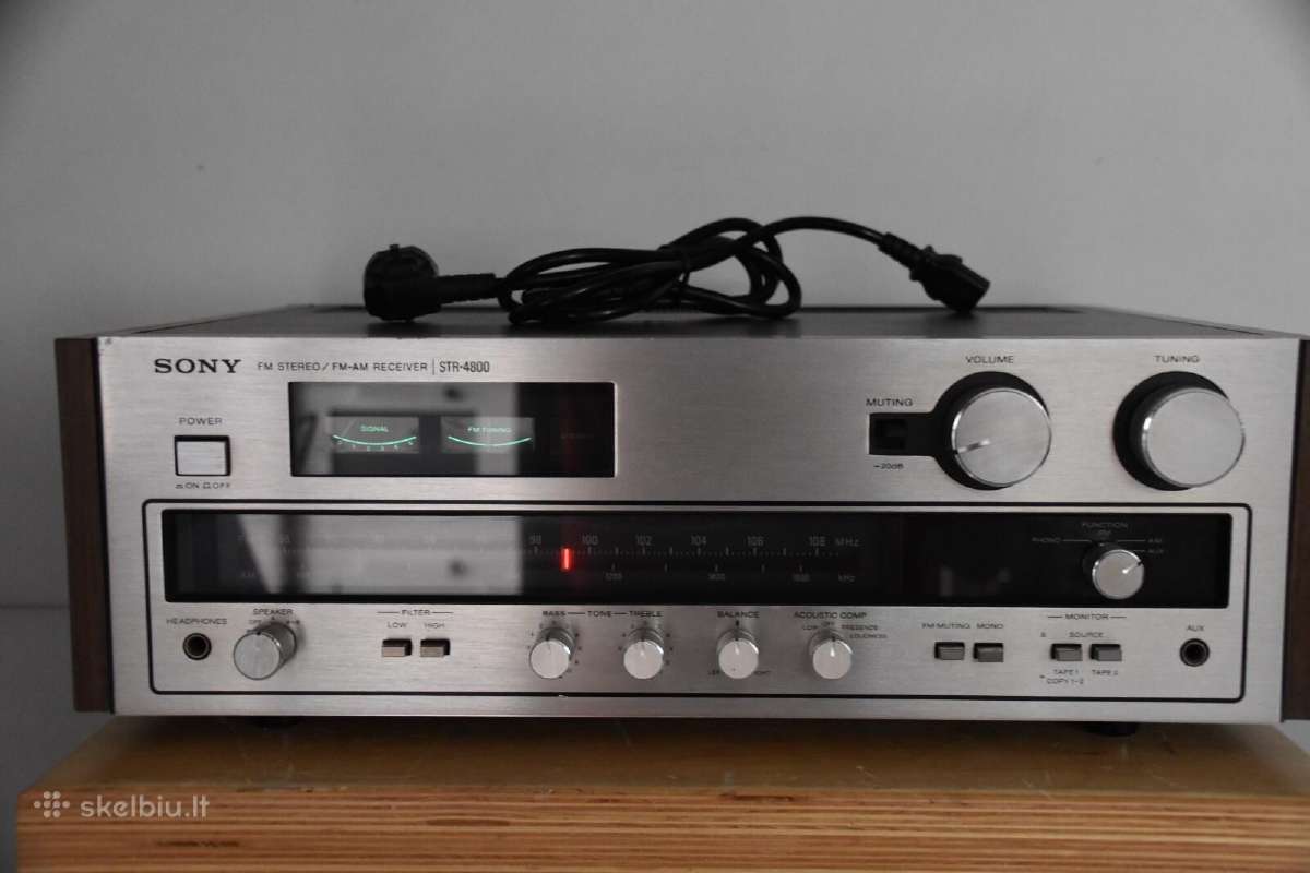 Sony Str-4800 - nuotraukos Nr. 4
