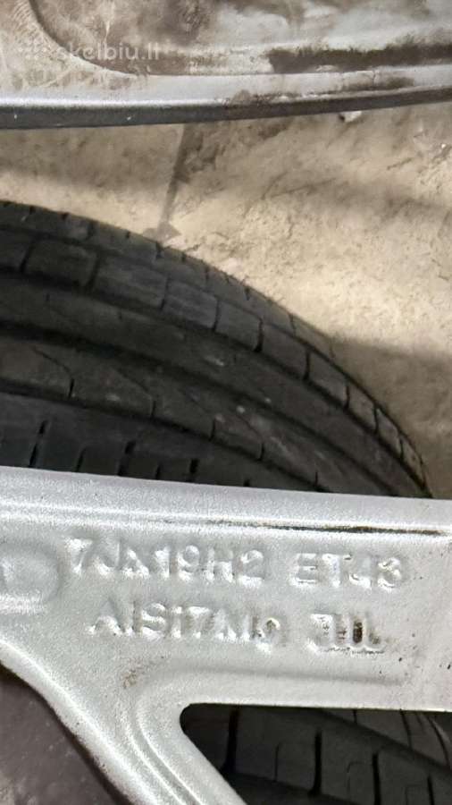Originalūs skoda 19 ratlankiai triglav - nuotraukos Nr. 7