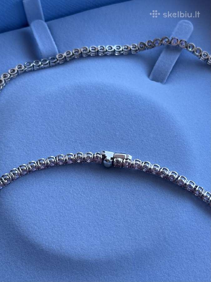 Swarovski Matrix Tennis Pink kaklo vėrinys - nuotraukos Nr. 13