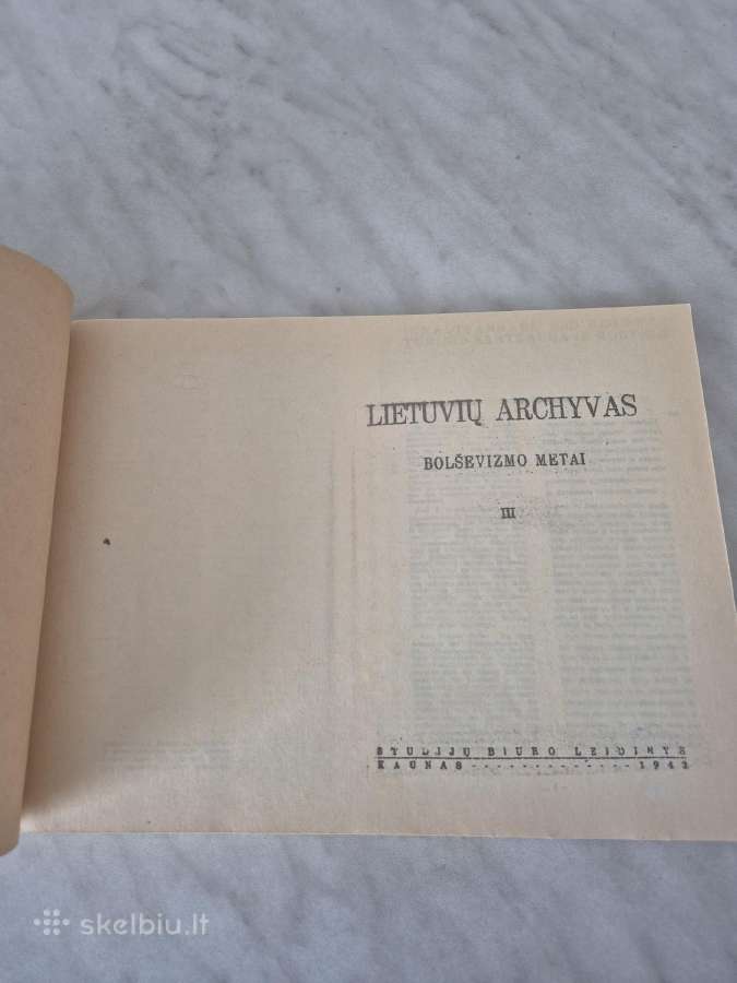 Lietuvių archyvas Bolševizmo metai - nuotraukos Nr. 3