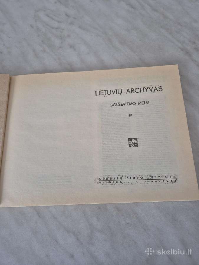 Lietuvių archyvas Bolševizmo metai - nuotraukos Nr. 4