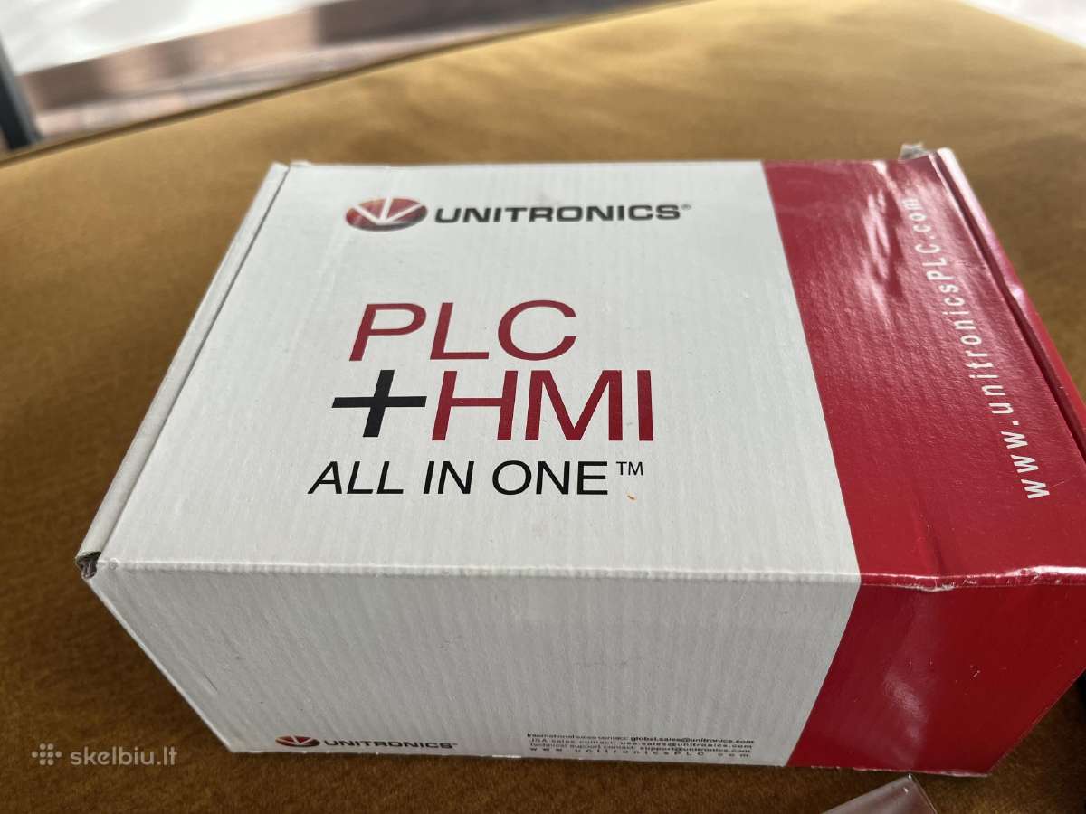 Plc valdiklis su Hmi, Unitronics Us5-b10-tr22 - nuotraukos Nr. 2
