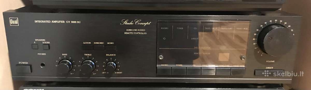 Parduodu stiprintuva Dual Cv 6065 RC