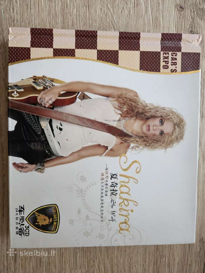 Shakira CD (rinkiny 3 diskai)