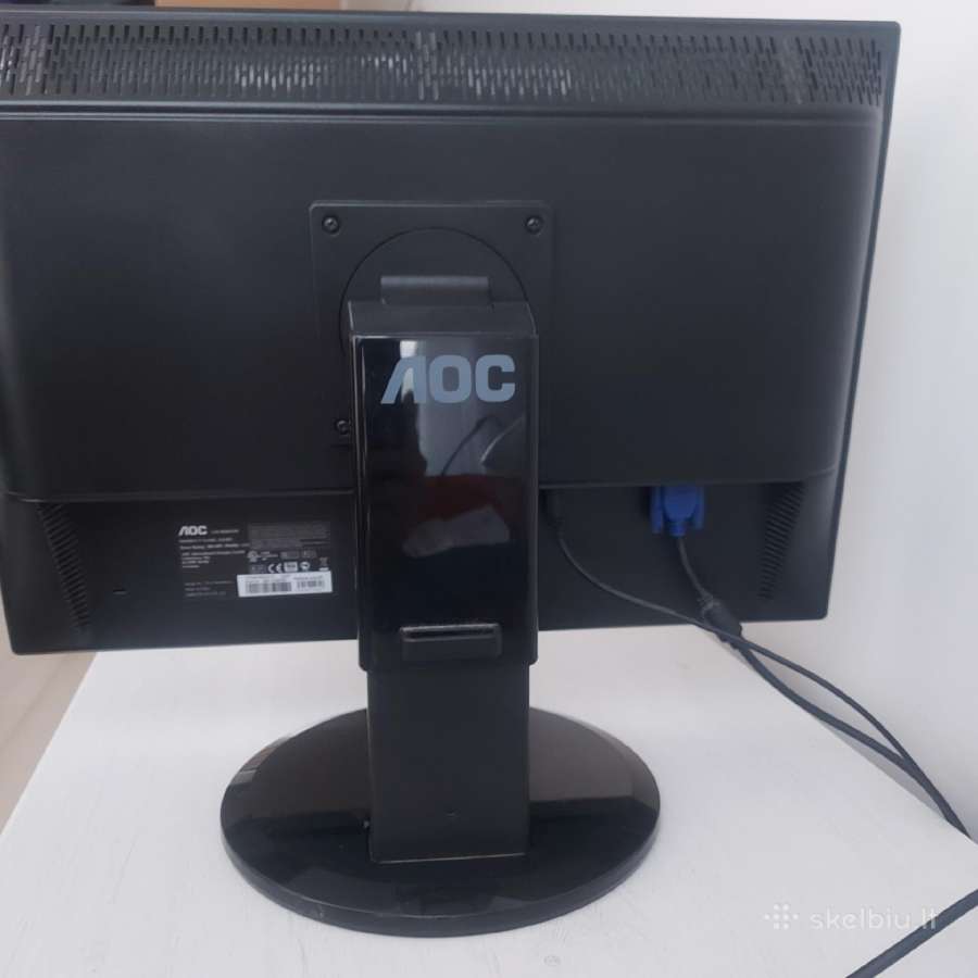 Monitorius Aoc 2219p2 22" 1680 x 1050 - nuotraukos Nr. 5
