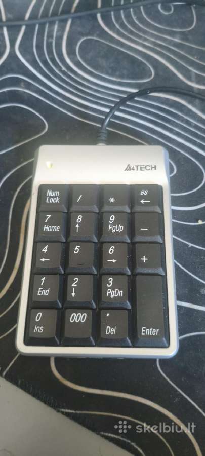 Skaičių klavetura A4tech Tk-7