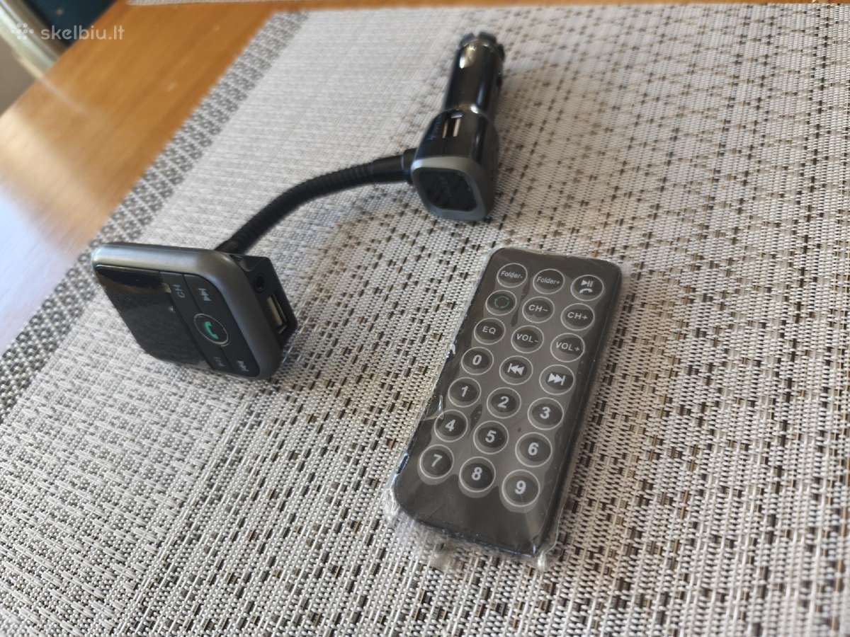 Automobilinis usb grotuvas ir telefono pakrovėjas - nuotraukos Nr. 2