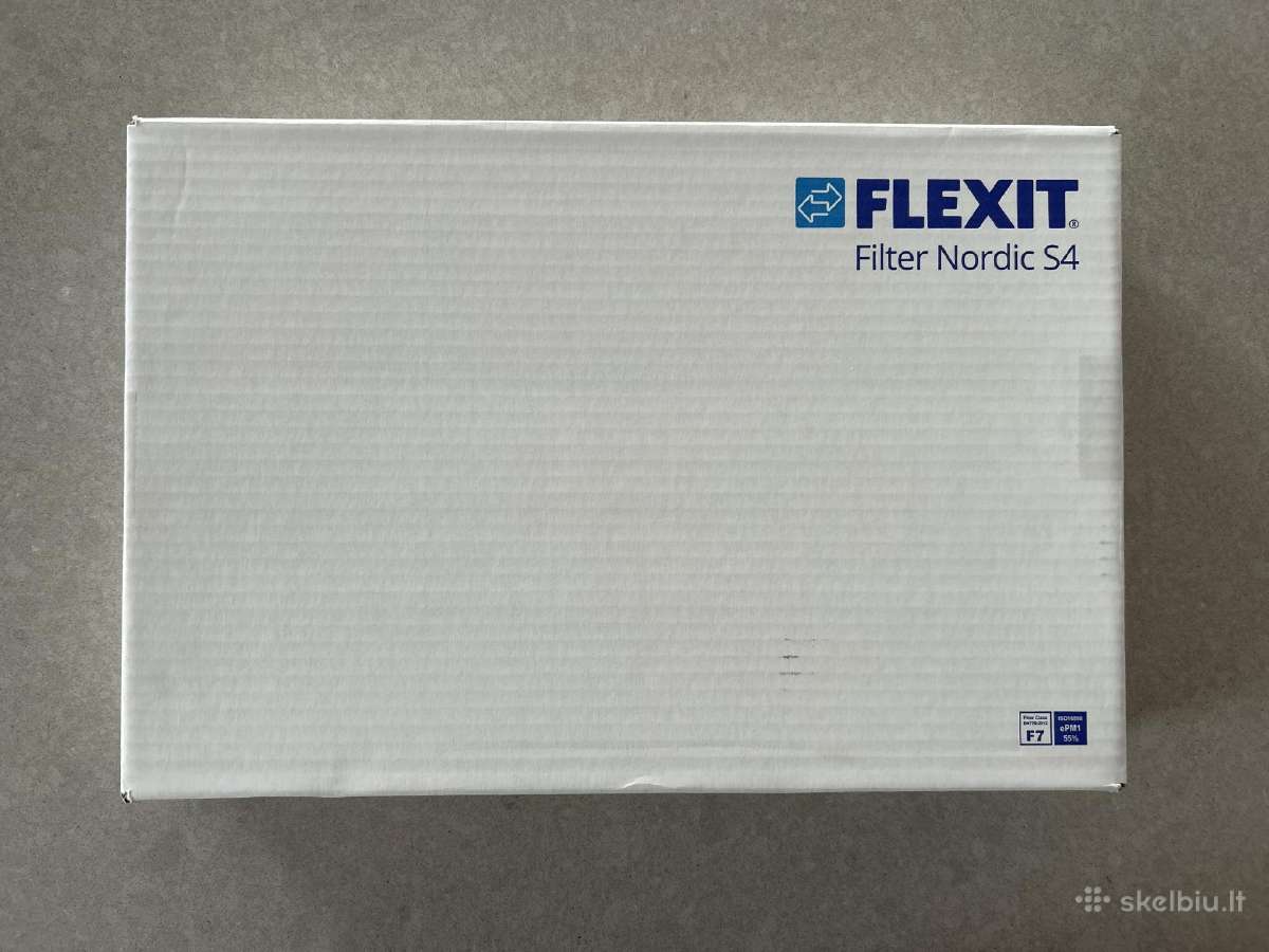 Originalus Flexit Nordic S4 Filtrų Komplektas - nuotraukos Nr. 3