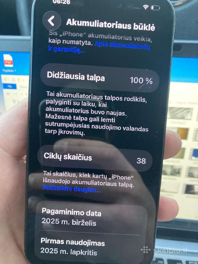 iPhone 16 pro 256