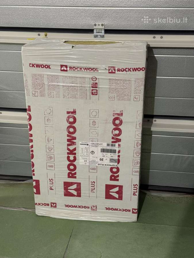 Rockwool steprock plus 20mm pilna pakuotė