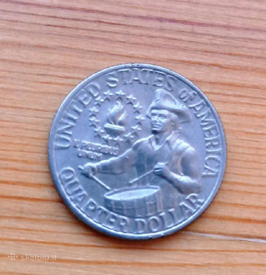 JAV 1976 1/4 dolerio (proginė) - nuotraukos Nr. 3