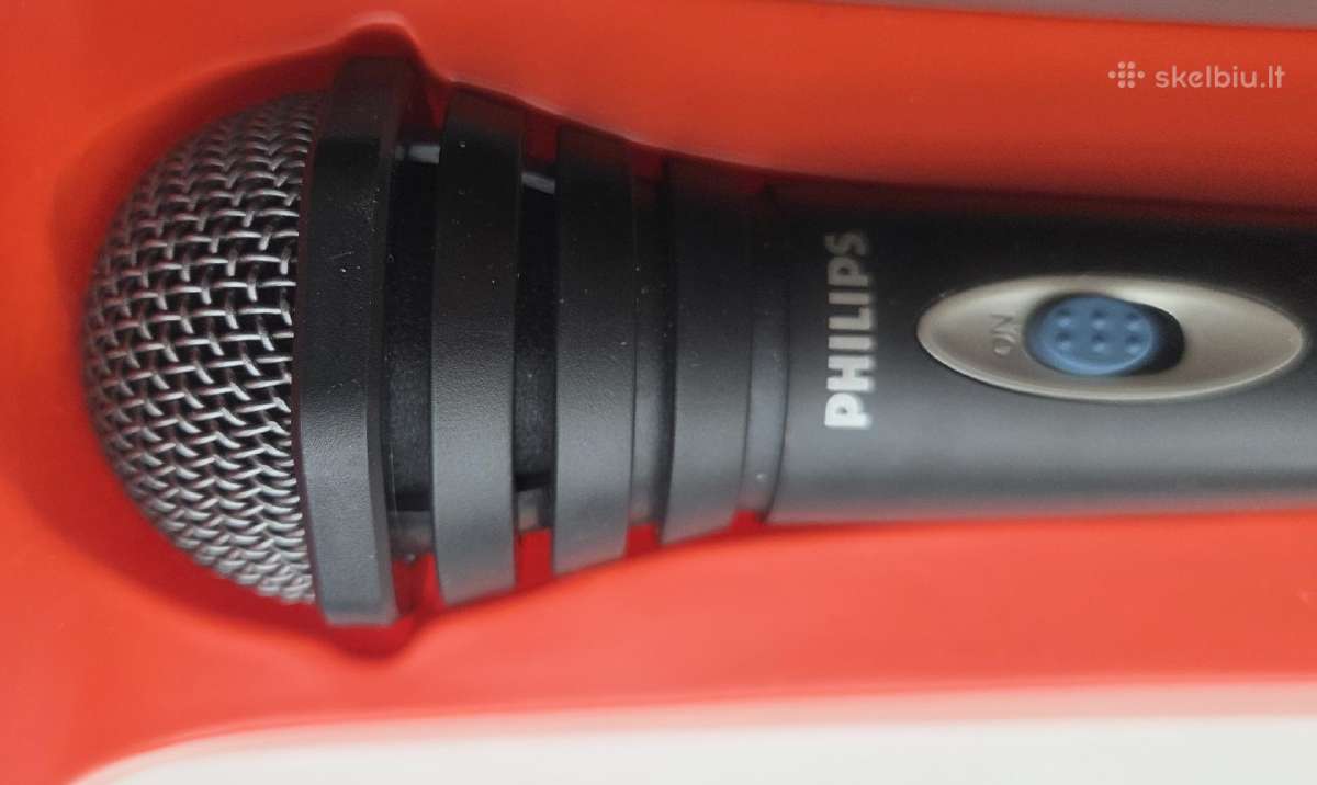 Mikrofonas Philips Sbc Md110 su adapteriu