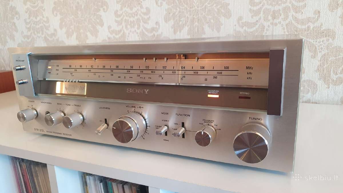 Sony vintažinis stiprintuvas/receiver Sony Str-212 - nuotraukos Nr. 4