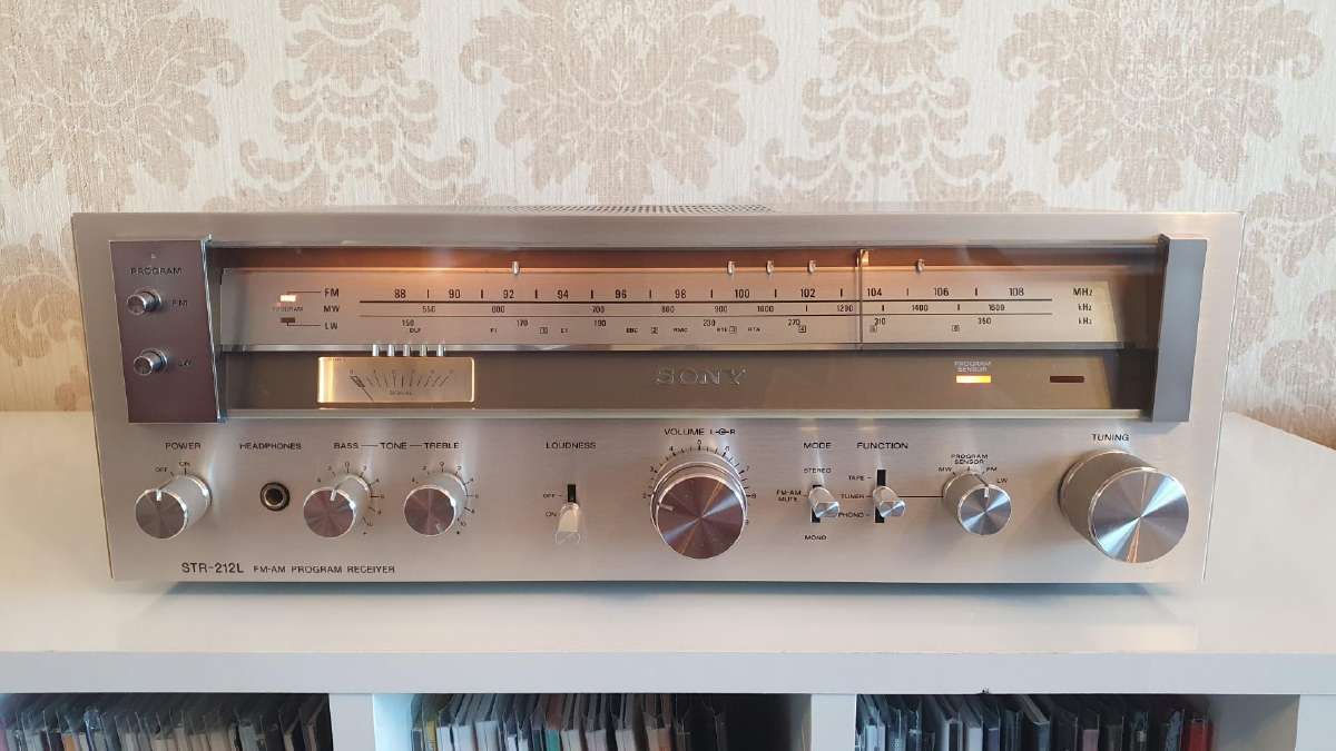 Sony vintažinis stiprintuvas/receiver Sony Str-212 - nuotraukos Nr. 2