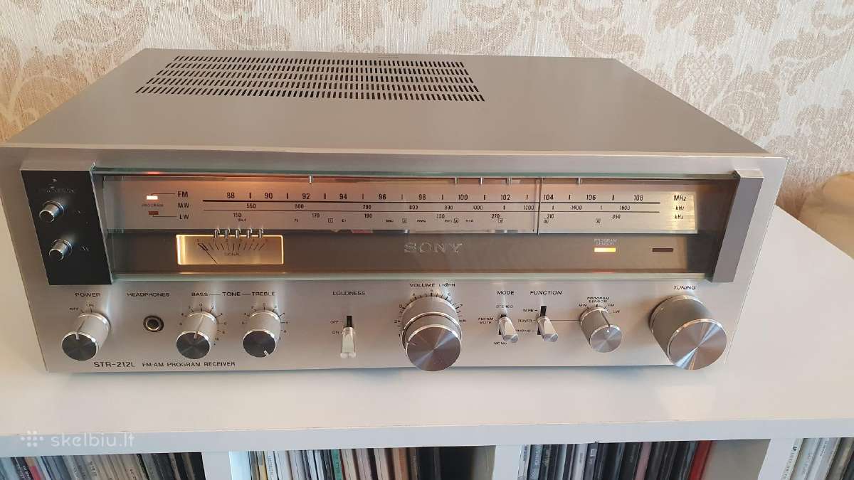 Sony vintažinis stiprintuvas/receiver Sony Str-212 - nuotraukos Nr. 5