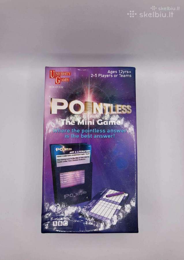 Stalo Žaidimas „Pointless"