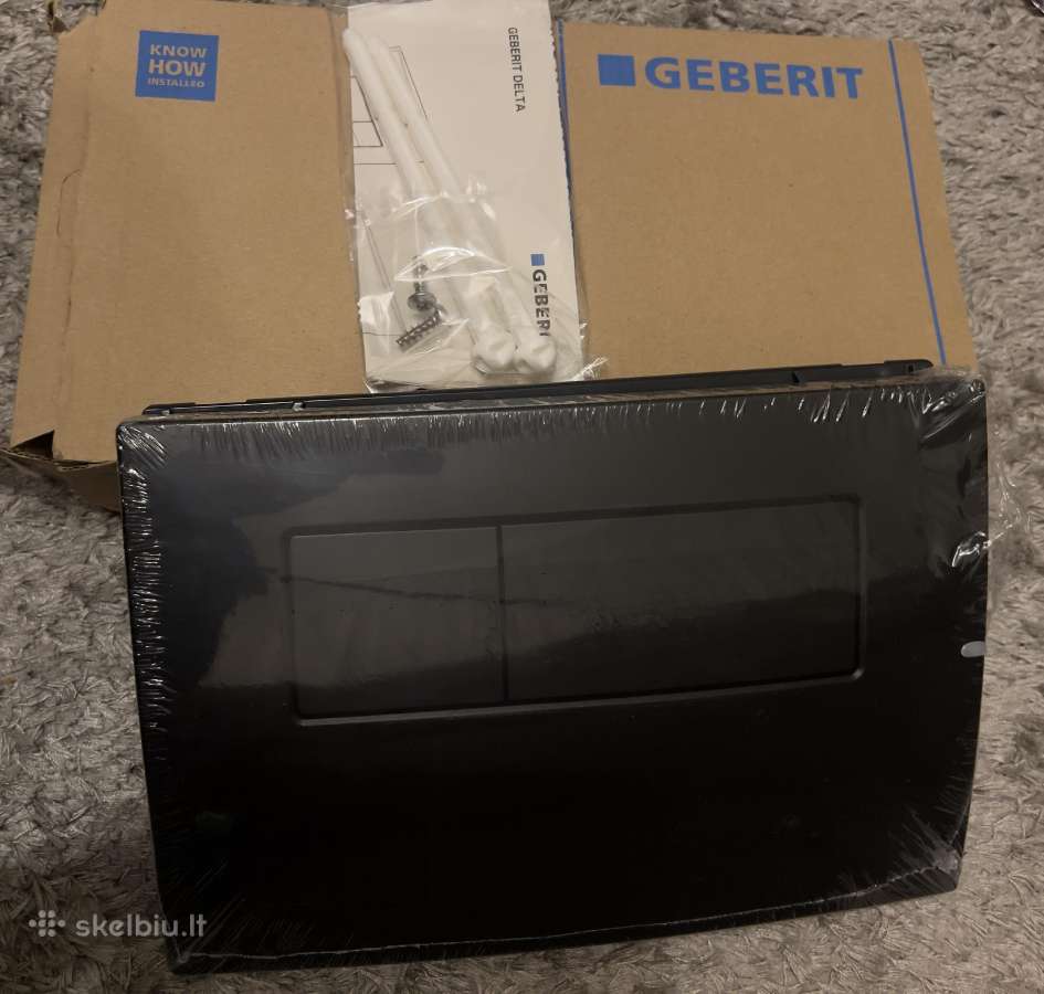 Geberit Delta50 Square vandens nuleidimo mygtukas