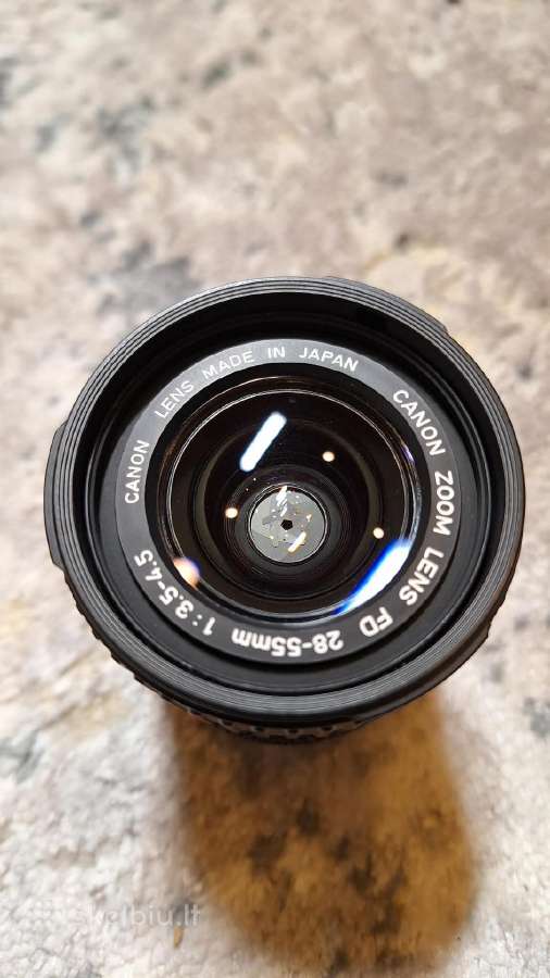Canon Fd mount 28-55mm objektyvas - nuotraukos Nr. 2