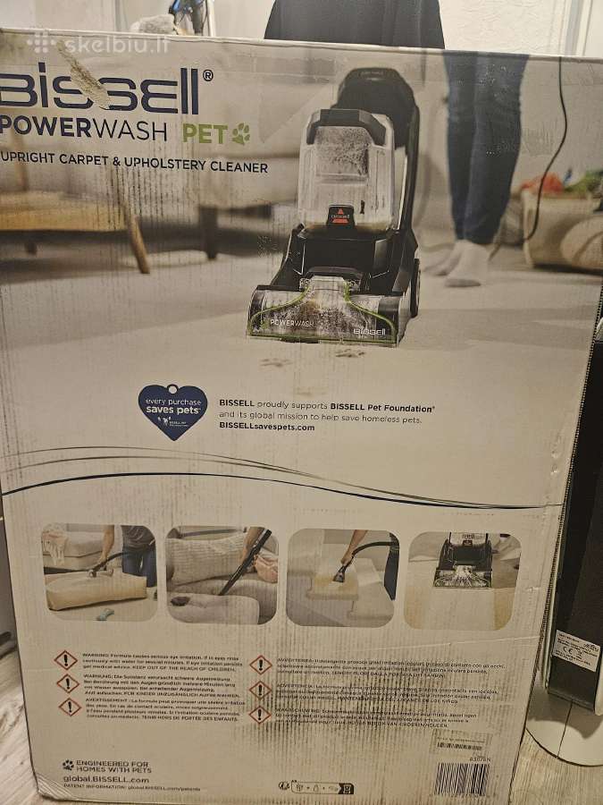 Naudotas Bissell powerwash siurblys - nuotraukos Nr. 9