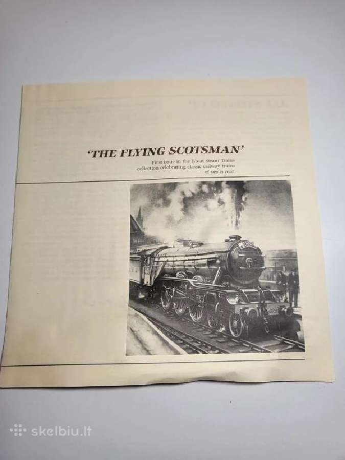 Kolekciinė lėkštė „The Flying Scotsman“ - nuotraukos Nr. 7