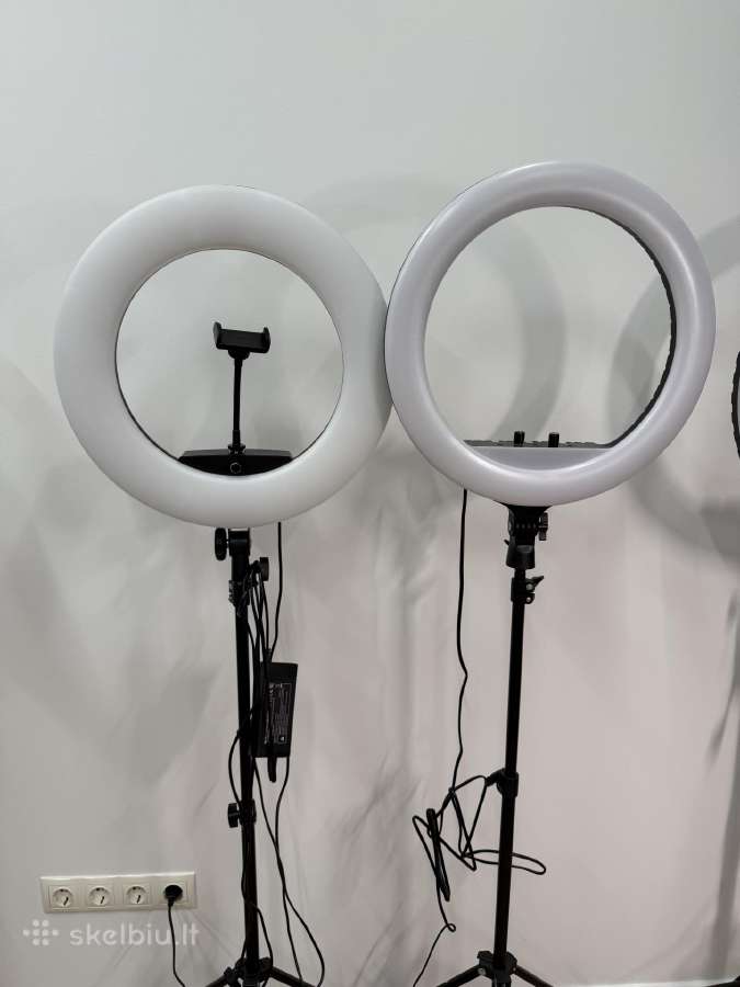 LED žiedinė lempa, makiažo lempa, ring light - nuotraukos Nr. 29