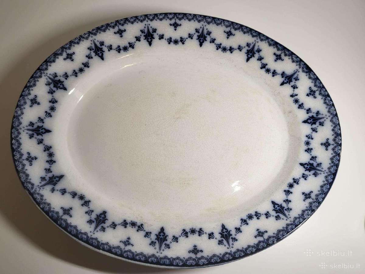 Antikvarinė ovali lėkštė „sydney“, B.p.c. Ltd