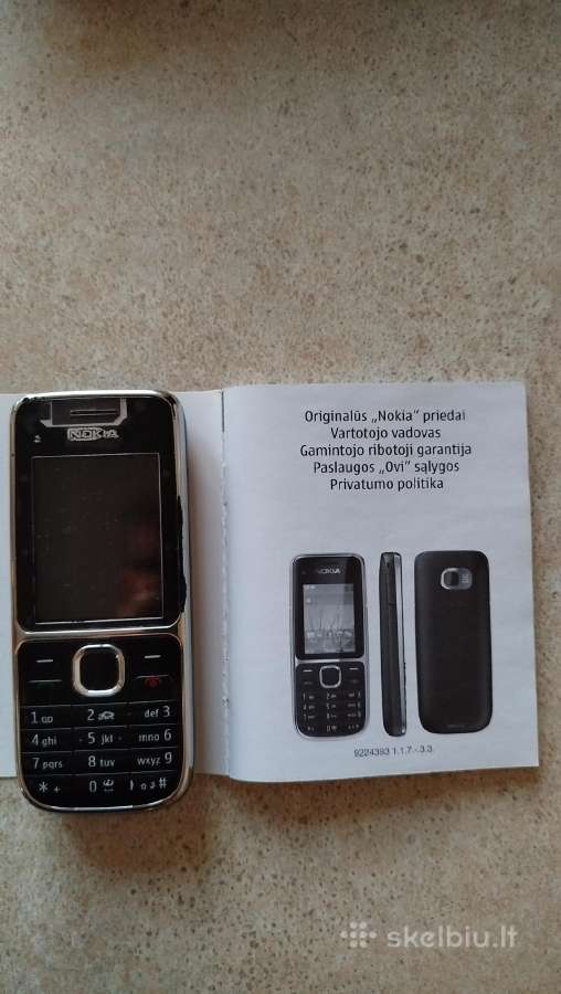 Telefonas Nokia C2-01 - nuotraukos Nr. 2
