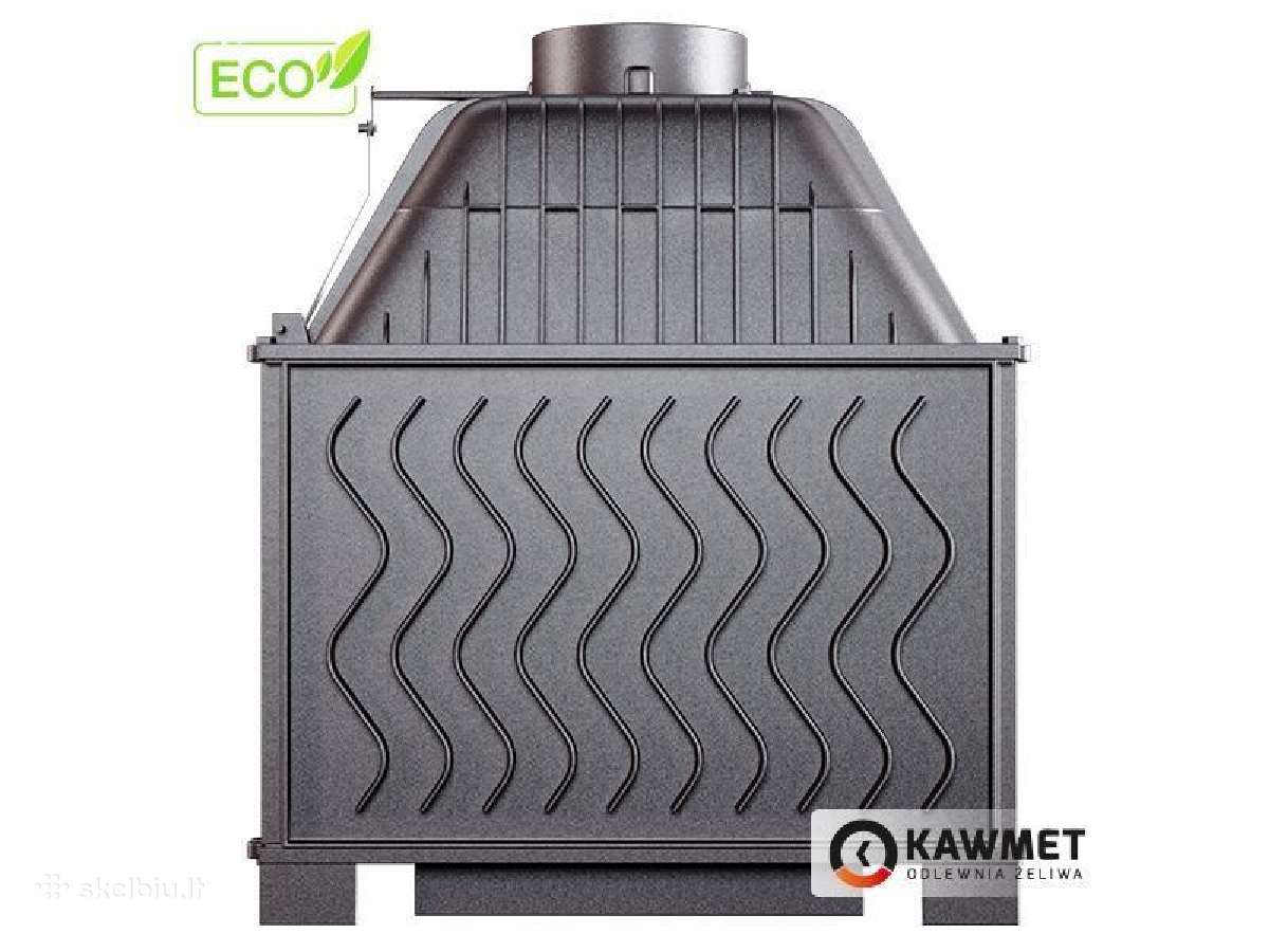 Ketaus įdėklas židiniui Kawmet W17 Decor 16,1 kw - nuotraukos Nr. 4