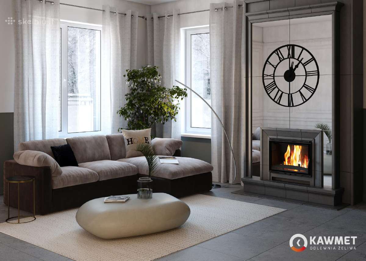 Ketaus įdėklas židiniui Kawmet W17 Decor 16,1 kw - nuotraukos Nr. 13