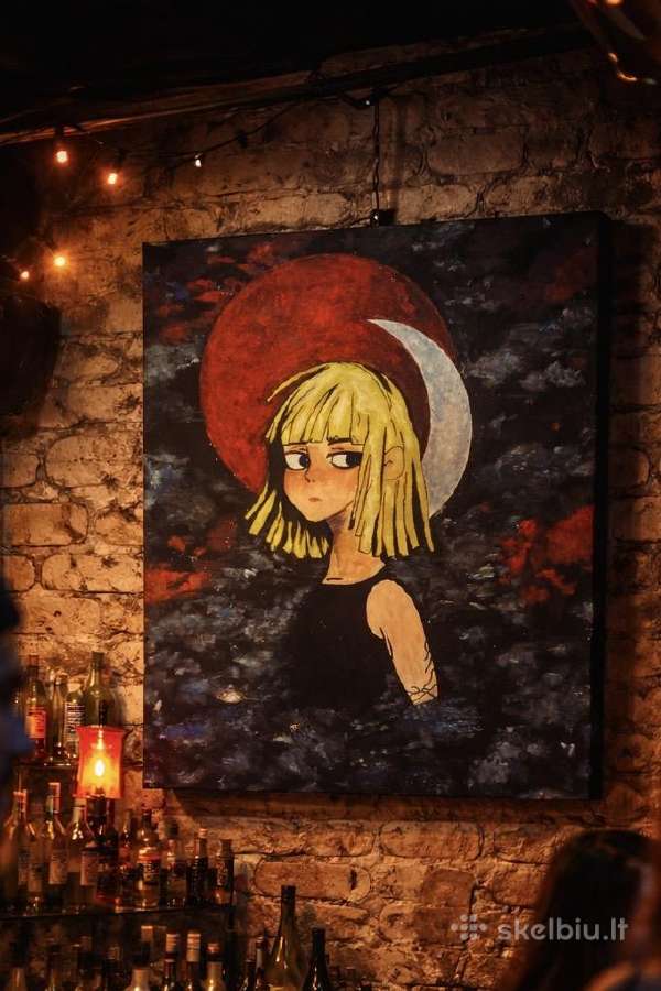 Paveikslas, drobe, akrilas, 60x50