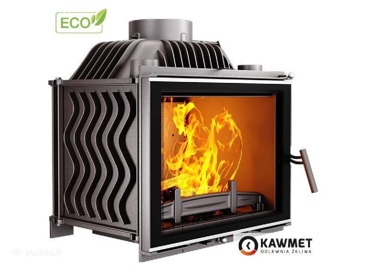 Įdėklas židiniui Kawmet W17 Decor (12,3 kw) Eco - nuotraukos Nr. 2