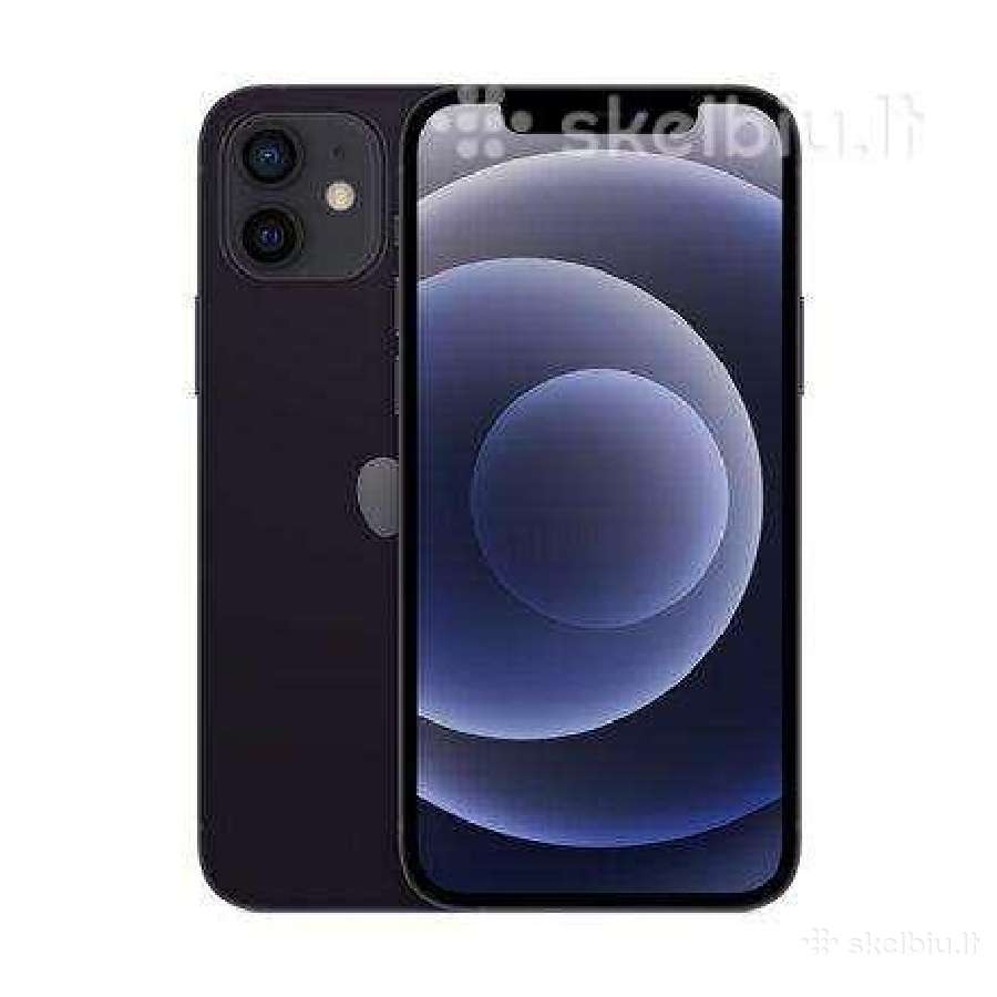 iPhone 12, 64 GB, juodas. (2)