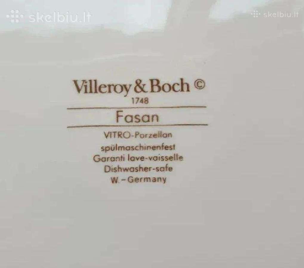 Villeroy & Boch pietų lėkštė - nuotraukos Nr. 3