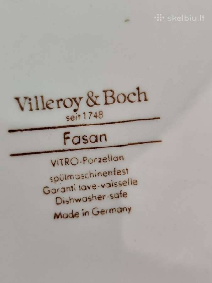 Villeroy & Boch pietų lėkštė - nuotraukos Nr. 2