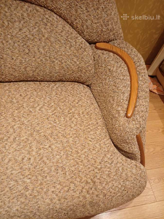 Miegama sofa, labai mylėta ir orižiūtėta - nuotraukos Nr. 2