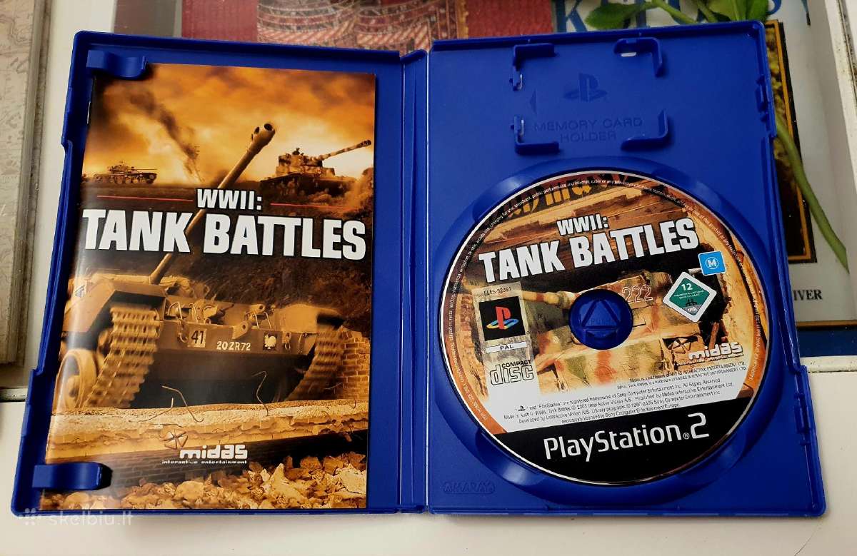 WWII: Tank Battles (Ps2) - nuotraukos Nr. 2
