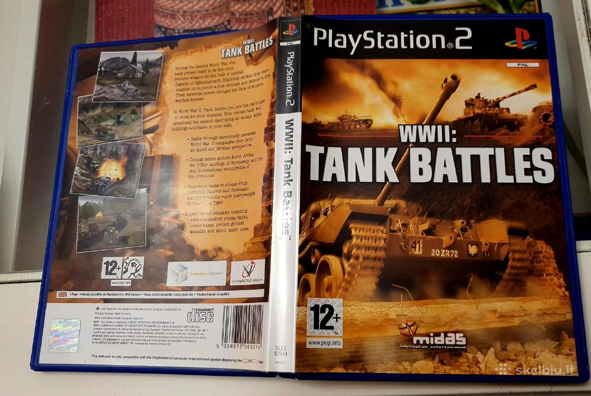 WWII: Tank Battles (Ps2)
